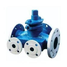 Jacketed Three-Way Plug Valve (GABX44F)